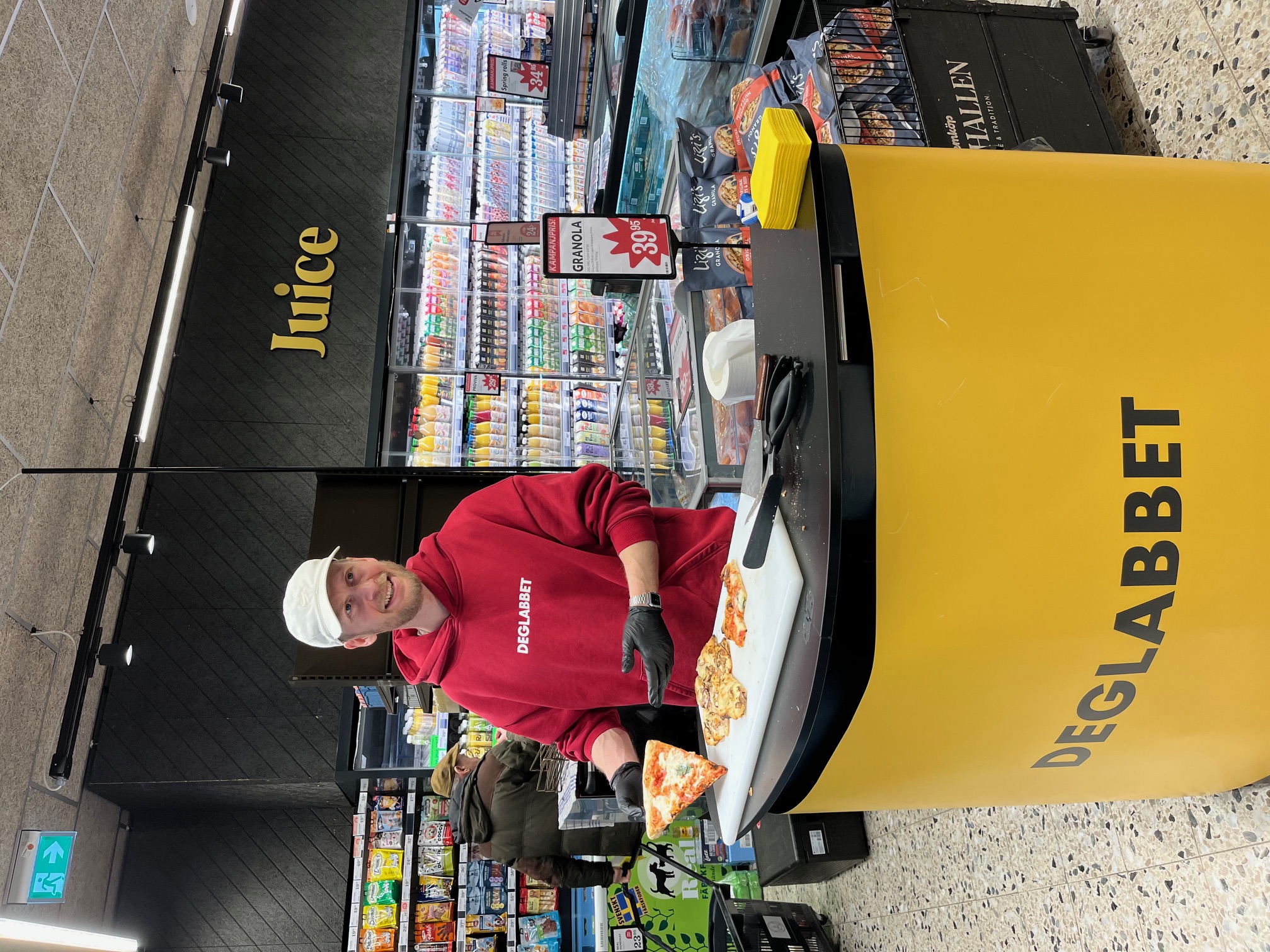 Deglabbet – provsmakning i butik