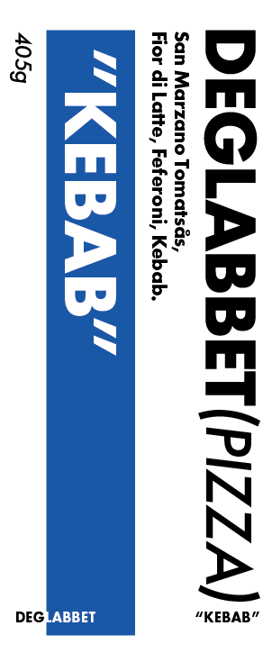 Kebab – Hela pizzor